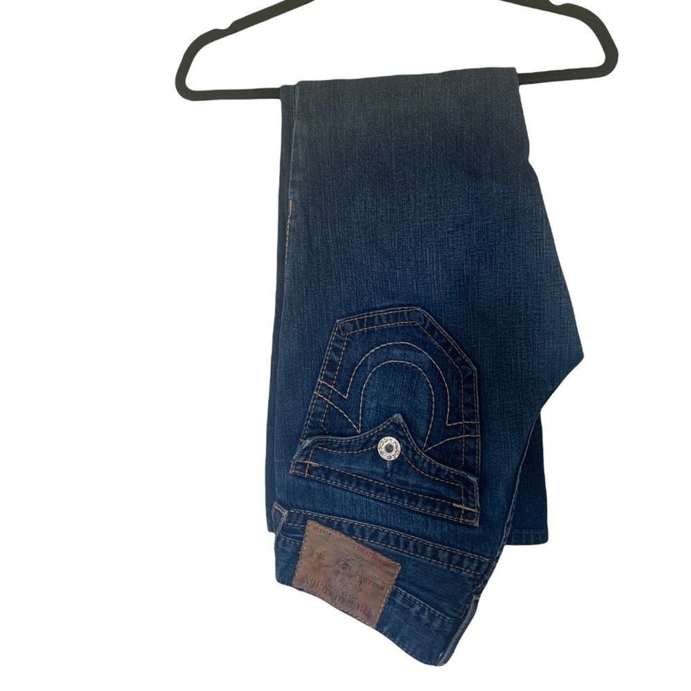 True Religion Big Billy T Flare Leg Seat 34